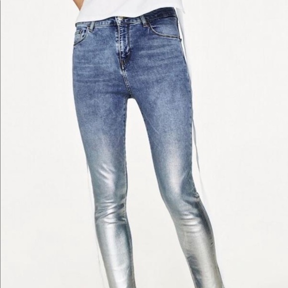 COPY - Zara Iridescent Holographic Trafaluc Denimwear - Picture 2 of 8